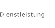 Dienstleistung